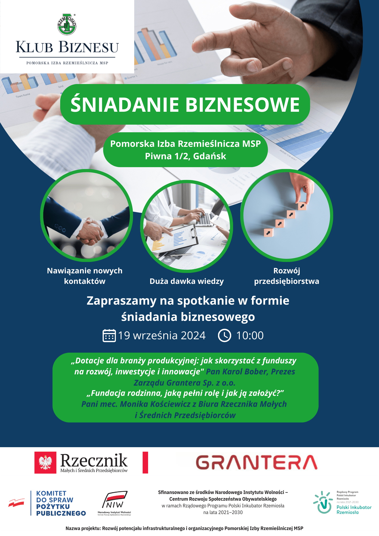 Śniadanie Biznesowe – 19.09.2024
