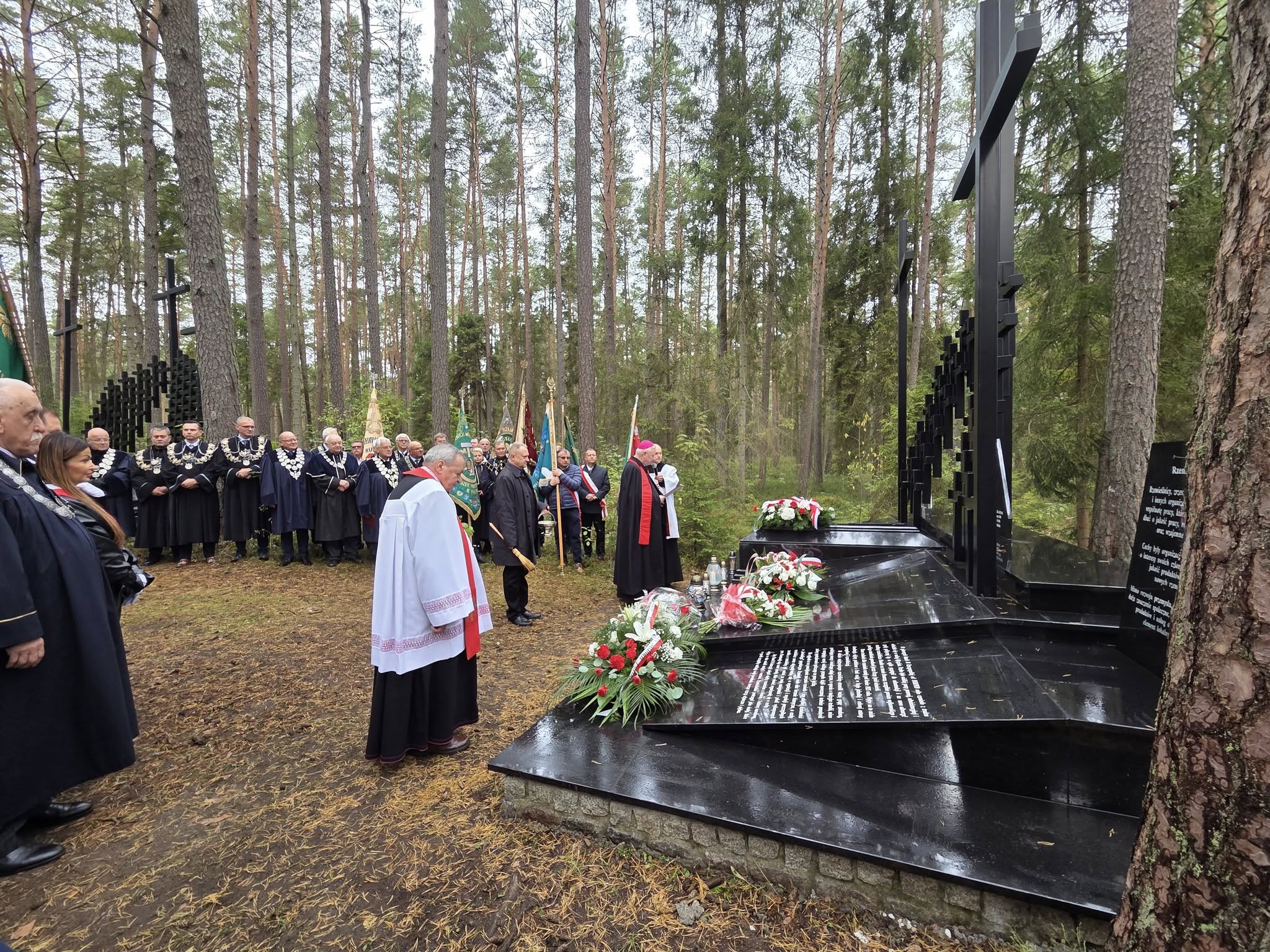 Wspólna modlitwa uczestników